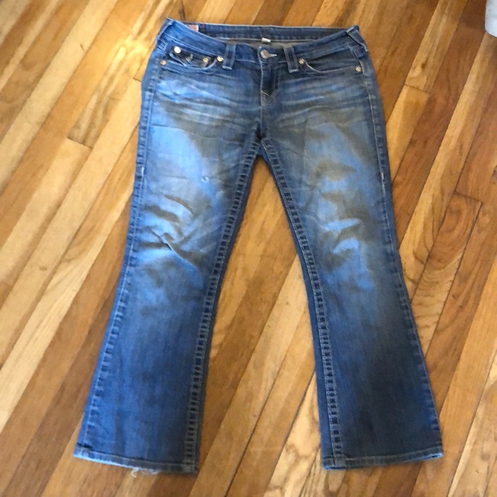 TRUE RELIGION BECKY DISTRESS JEANS